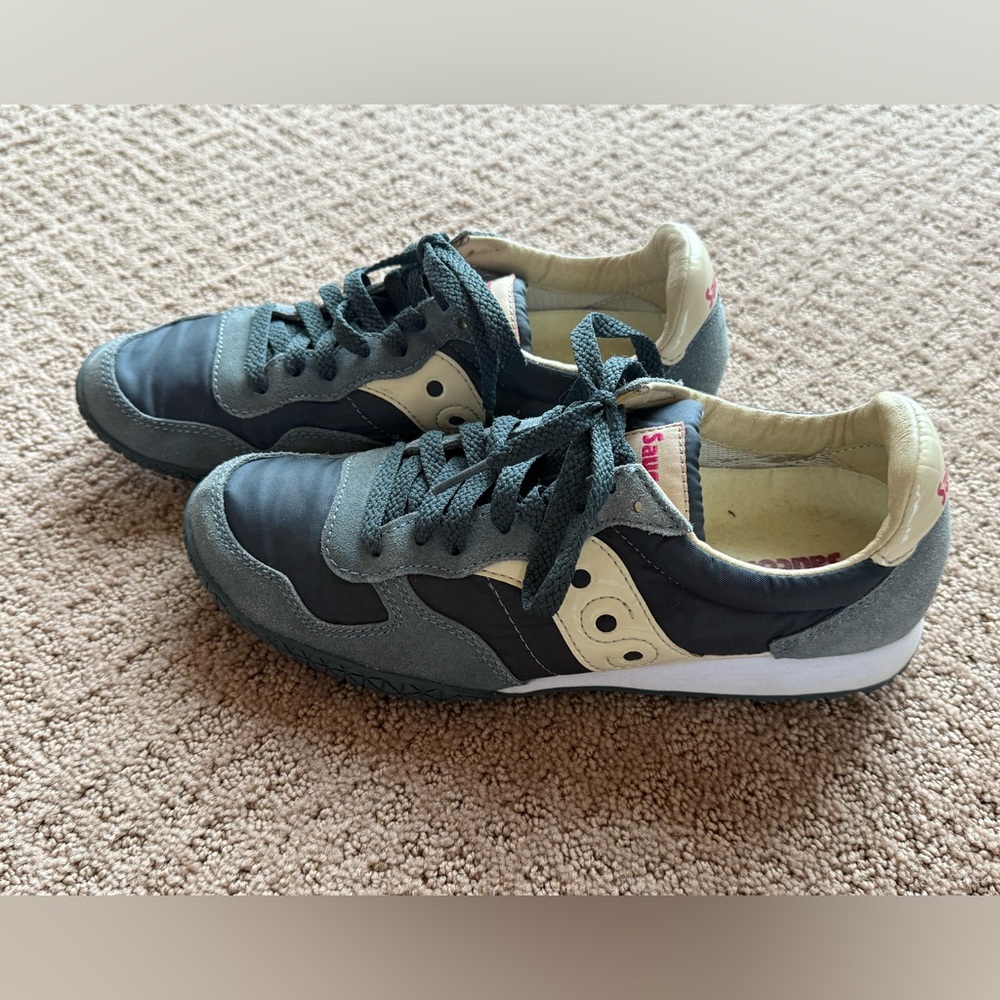 Saucony Black and Gray Athletic Shoes